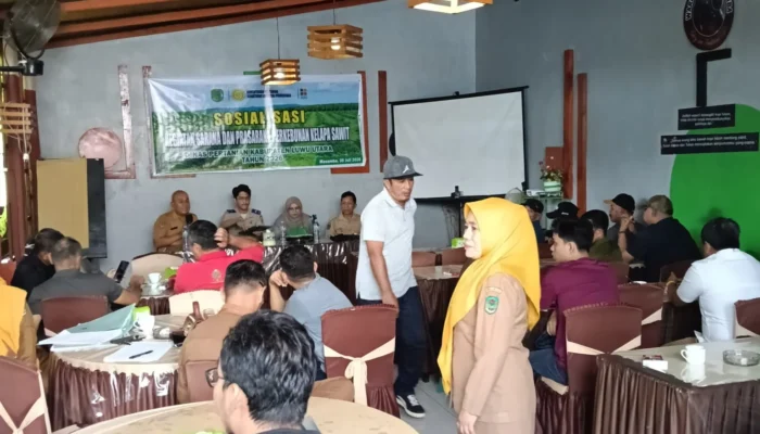 Kantor Pertanahan Kabupaten Luwu Utara Hadiri Penyampaian Materi Teknik Survei dan Pemetaan Kebun Rakyat