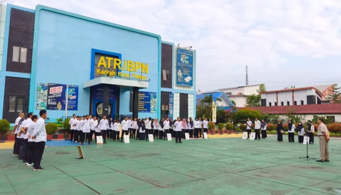 Apel Pagi Perdana Kepala Kantor Pertanahan Kota Palopo, Agustinus Palesang Tekankan Integritas, Profesionalisme, dan Peningkatan Kompetensi