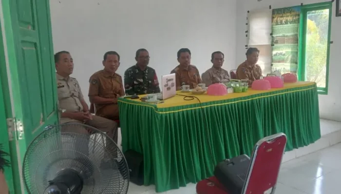Seksi Penataan dan Pemberdayaan Kantor Pertanahan Luwu Utara Hadiri Sosialisasi LP2B dan Program Strategis Kementerian Pertanian di Baebunta Selatan