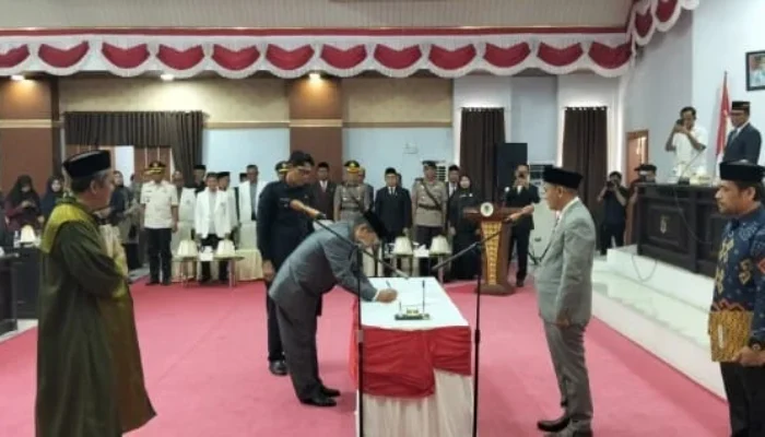 DPRD Luwu Utara Gelar Rapat Paripurna PAW Dan Pengucapan Sumpah/Janji, Andi Takdir Sebagai Anggota DPRD Luwu Utara Sisa Masa Jabatan 2024-2029