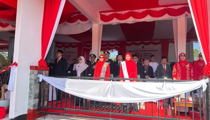 Kepala Kantor Pertanahan Luwu Utara Hadiri Upacara HUT RI ke-81 dan Tandatangani Nota Kesepahaman Peningkatan Pelayanan Pertanahan