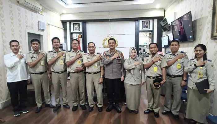 Perkuat Sinergi, Kantor Pertanahan Kota Palopo Jalin Silaturahmi dengan Polres Palopo