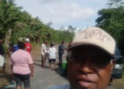 Sambut HUT ke-23 Kabupaten Sorong Selatan dan HUT ke-81 RI, Dance Sagisolo SE Bersama Masyarakat Bersihkan Jalan Wenslolo–Sasnek